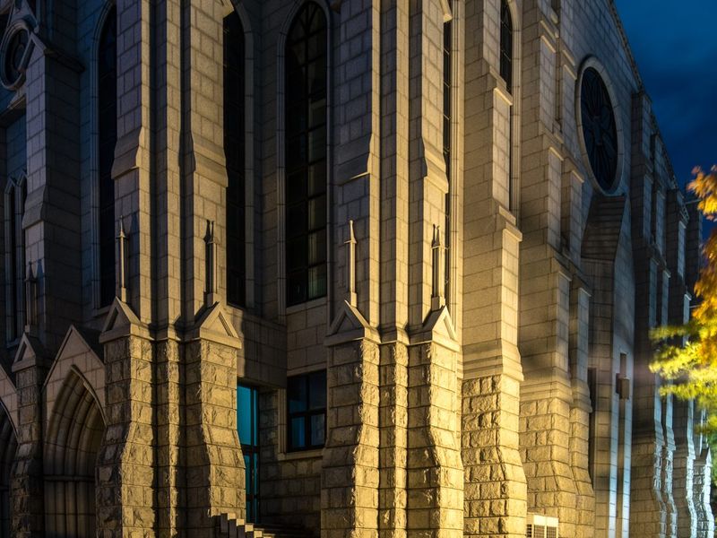 대구 약수성당 준공사진