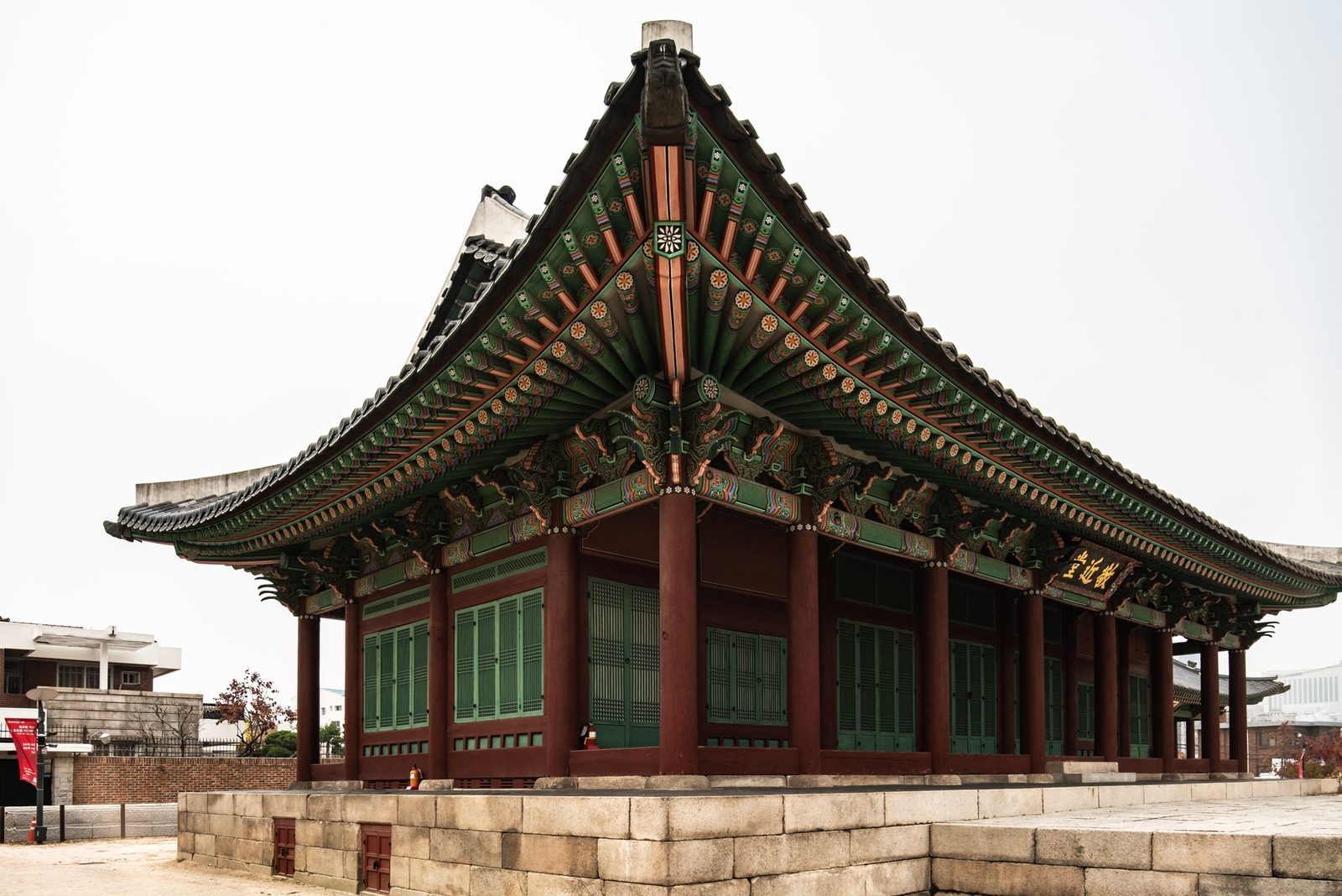 국립미술관 외관 — 건축사진