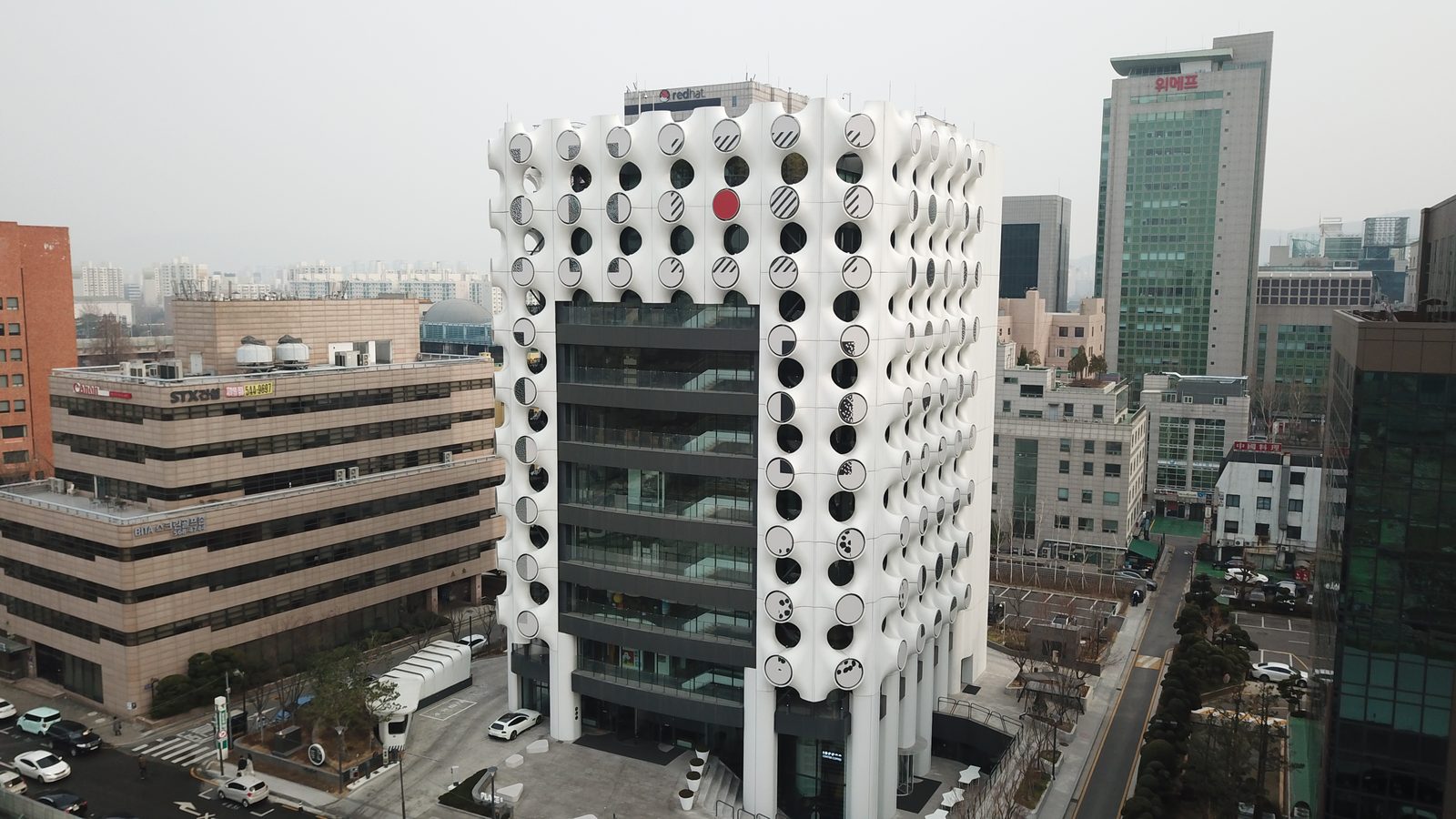 보정 전